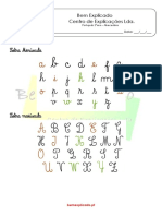 1.1 - Ficha Informativa - Alfabeto