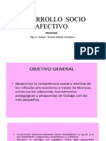 Desarrollo Socio Afectivo