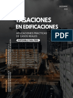 Certificación en tasaciones de edificaciones con casos reales