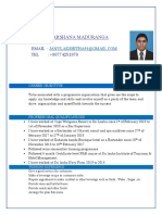Maduranga CV For Updated 2019