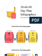 30-60-90 Day Plan Infographics by Slidego