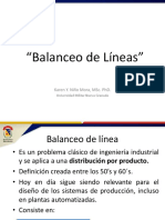 Balanceo de Líneas