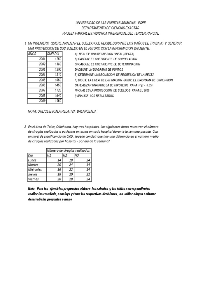 Prueba Parcial 3u e NRC 4642 | PDF