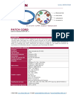 Patch Cord - 2 MTS