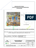 Et CTG Filtro Particulas Descompresoaras Gas