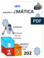 Tarea Entregable Matematica 01 PRIMER SEMESTRE