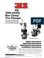 7050/7060/ 7065 AX/EX Rim Clamp Tire Changer