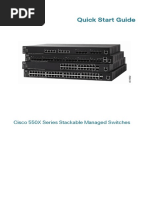 Cisco 350 Series Switch Quick Start Guide | PDF | Network Switch | Ip ...