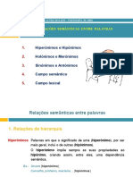 PP Semântica Relacoes - Semanticas