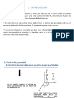 Centros de Gravedad y Centroides de Areas Compuestas