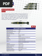 20mm PGU-28/B SAPHEI Cartridge Details | PDF | Cartridge (Firearms ...