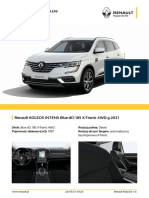 Renault Koleos Intens Blue Dci 185 X-Tronic 4Wd G.2021