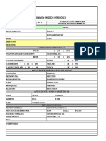 Servicio Medico FORMATO EXAMEN MEDICO PERIODICO