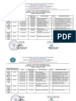 JADWAL UTS PGSD GASAL 2022 18 Okt 2022