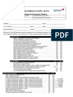 Servicio Medico Gepp 708-f1 Formato Lista Ergonomica de Estacion de Trabajo