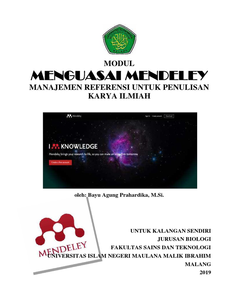 Panduan Penggunaan Mendeley untuk Mahasiswa | PDF | Karier ...