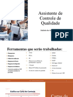 Cartas de controle: ferramenta para análise e controle de processos