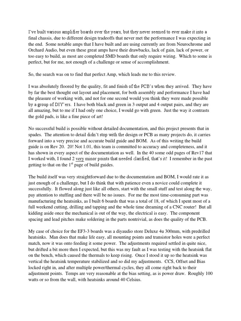 Wolverine Amp Review PDF Amplifier Watt