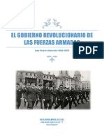 El Gobierno Revolucionario de Las Fuerzas Armadas