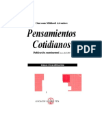 Pensamientos Cotidianos N°2