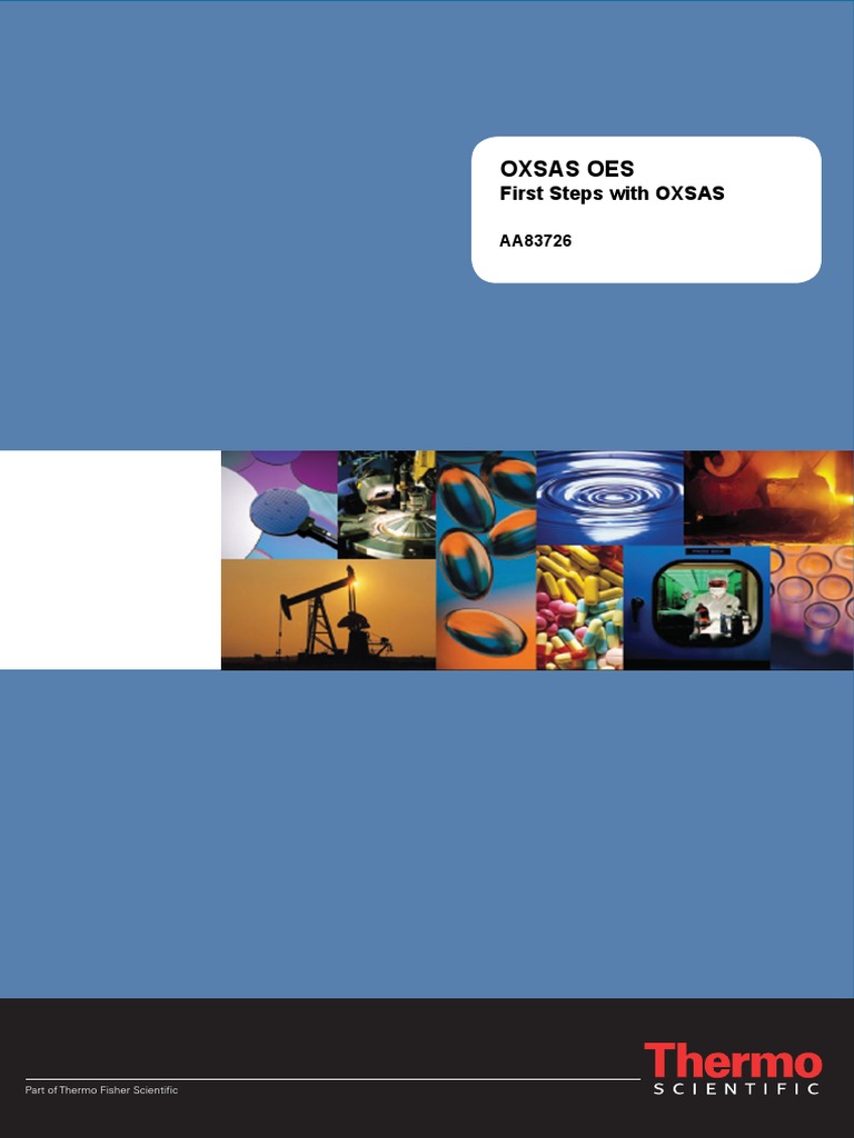 First Steps with OXSAS Software Guide | PDF | Icon (Computing ...