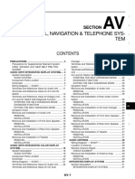 Audio, Visual, Navigation & Telephone Sys-TEM: Section