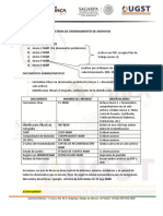 Ordenamiento de Los Archivos