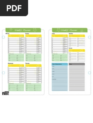 Weekly Planner