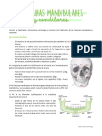 Fracturas Mandibulares y Condilares