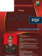 Materi Pembinaan Kapolsek