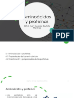 Aminoácidos y Proteínas