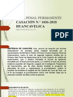 Casacion 1036 2018 Huancavelica LP PDF