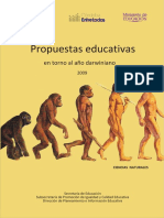 Propuestas Didacticas. Evolucion