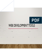 Web dev tools
