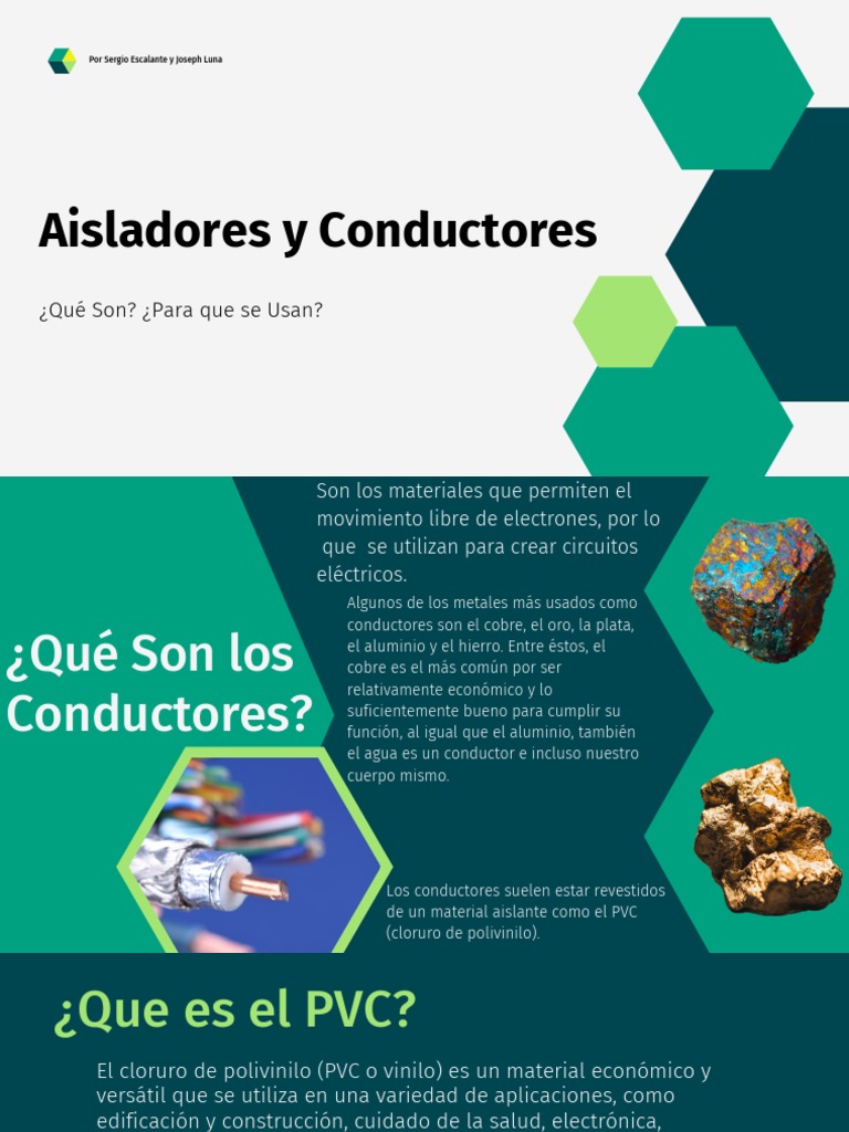 Conductores y Aisladores: Definición y Usos | PDF | Aislador ...