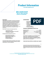 MS-222N/222T Aero-Duster: Description Advantages
