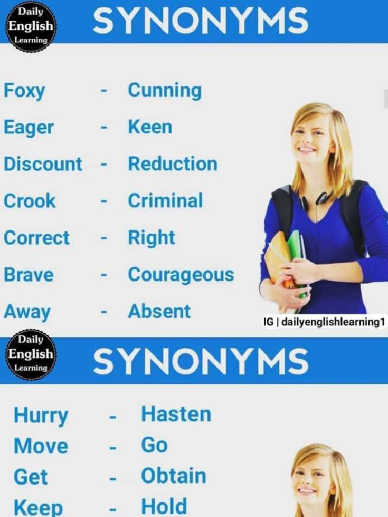 Synonyms?Idioms PDF