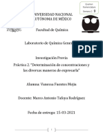 I.P 2 Determinación de Concentraciones