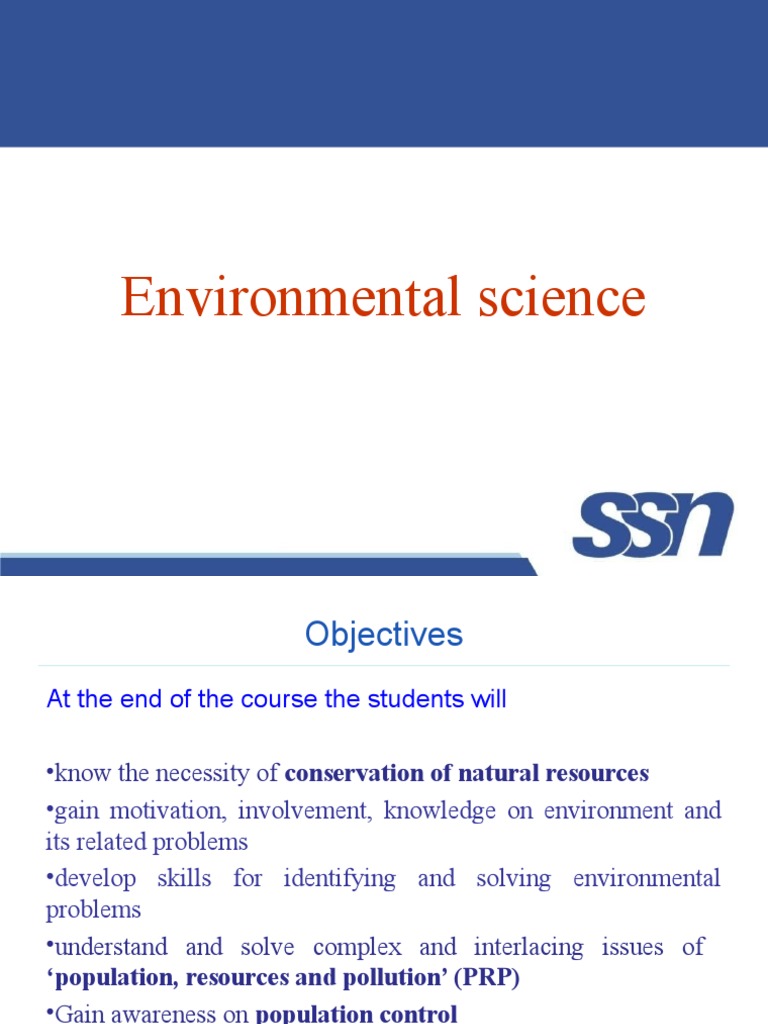 Understanding Environmental Science Basics | PDF | Sustainability ...