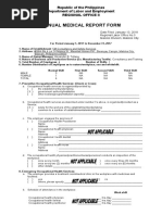 001 Annual Medical Report