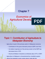 Chapter 7 Economics of Agricultural Development