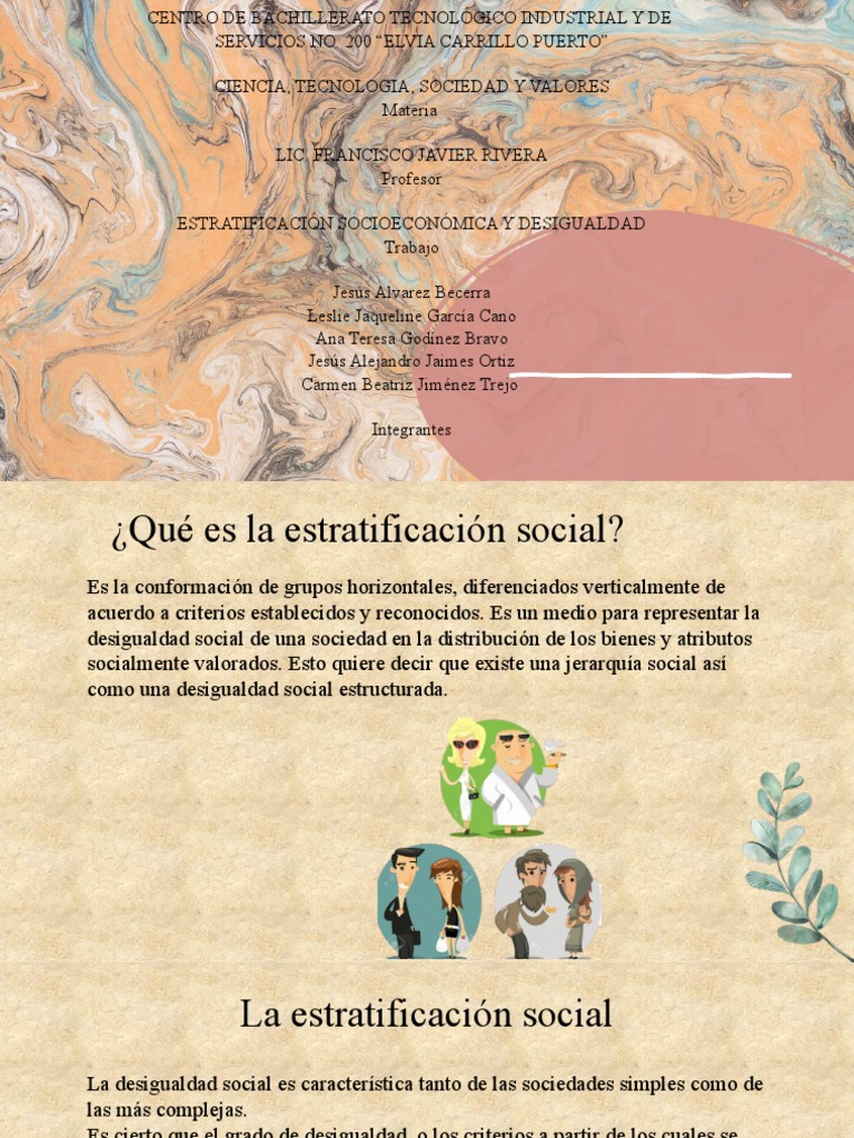 Estratificación y Desigualdad Social | PDF | Ciencias sociales | Salud ...