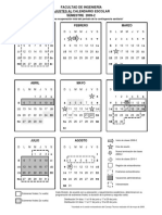 Ajustes al calendario escolar semestre 2009-2