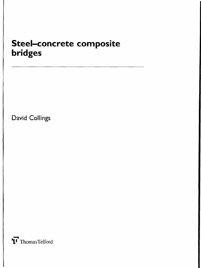 Steel-Concrete Composite Bridges Guide | PDF | Prestressed Concrete ...