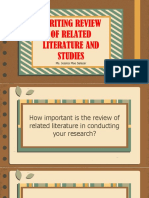 Review of Related Literature