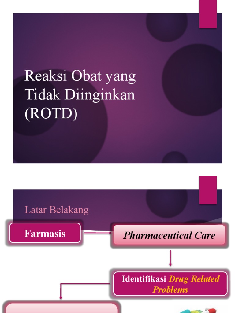 Memahami Reaksi Obat Tidak Diinginkan | PDF