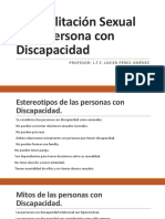 Clase 3 - Rehabilitación Sexual en La Persona Con Discapacidad