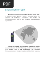 GSM Evoltion