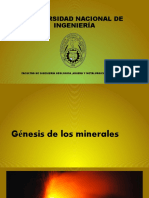 Genesis de Los Minerales.
