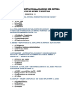 11 Banco de Preguntas Normas Basicas Del Sistema de Administtacion de Bienes y Servicios